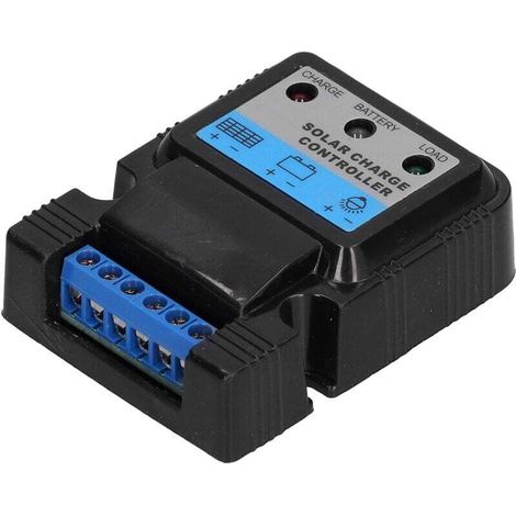 Contrôleur de Charge Solaire, Protection Contre Les surcharges de Batterie Solaire à contrôle Intelligent pour protéger la Batterie (1/4)