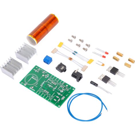 15W DC 15-24V Mini-Plasma-Lautsprecher-Musikspulen-Kit mit drahtloser Übertragung für DIY-Projekte (1/5)