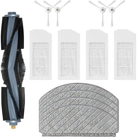 Pour le remplacement du filtre et du chiffon de nettoyage Ecovacs Deebot T10 Plus (1/3)