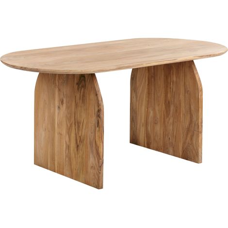 Esstisch SKYE Braun 90 cm 180 cm Akazienholz (1/5)
