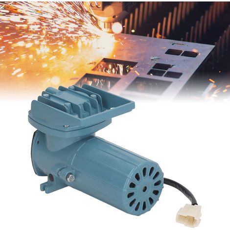 Pompe d'assistance pneumatique 12 V CC pour découpe laser. Compatible avec la plupart des machines de découpe laser. Bords lisses, découpe nette, protection des lentilles laser. Faible niveau sonore. (1/5)