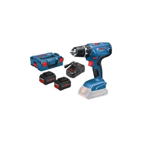 Perceuse-visseuse sans fil GSR 18V-21 Bosch / 2x 5,5 Ah ProCORE18V batterie + chargeur en L-Boxx