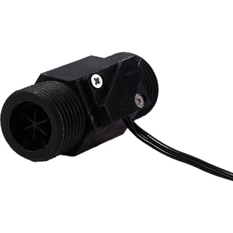 1 Stück Kunststoff-Durchflussschalter, vertikal/horizontaler Wassersensor, magnetisch, 220 V Wechselstrom (1/5)