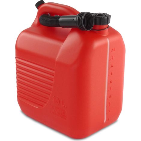 1 Bidon avec canule 10L, Poignée fixe, Entrée d'air, Polyéthylène, Transport marchandises dangereuses (1/5)