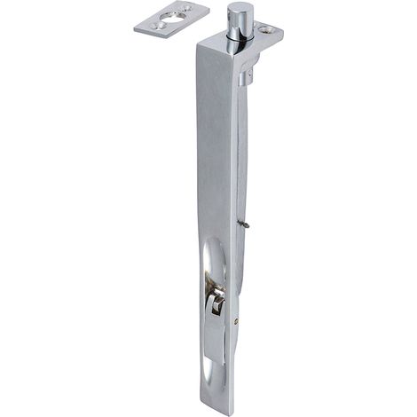 TIMCO Lever Action Flush Bolt Polished Chrome - 200 x 19mm