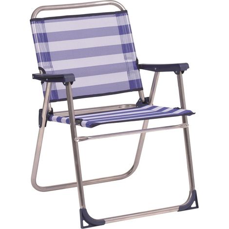 Silla de Playa Alco 1-63156 Aluminio Fija 57 x 78 x 57 cm (57 x 78 x 57 cm)