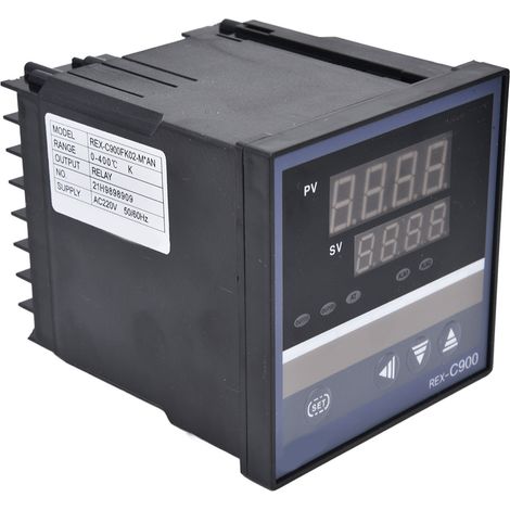 Thermostat numérique PID intelligent avec thermocouple type K, contrôleur de température AC220V, régulateur digital précis (1/5)