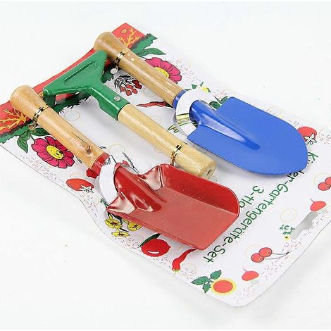Kinder-Gartengeräte, Spielzeug-Gartenausrüstung: Löffel, Gabel, Kelle (1/5)