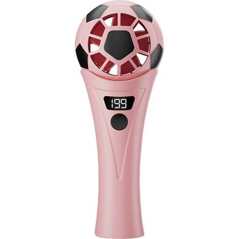 Copa Mundial 2026, Mini Ventilador de Bolsillo Recargable por USB, Ventilador Portátil, Regalo para Aficionados, Rosa (1/5)