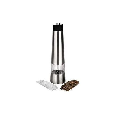 Ibili Elektrische Pfeffermühle Silber Modernes Design
