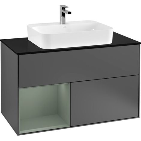 Villeroy & Boch G362GMGK Meuble sous-lavabo Finion G36 (1/2)