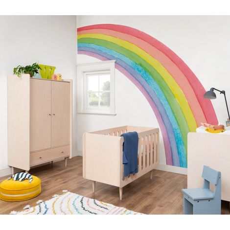 Fototapete 253252 Tapete Kinderzimmer 250 x 300 cm Rasch Bambino XIX Blau Grün