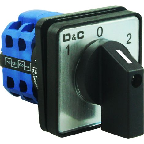 LW26-20/D202.2 Commutateur universel à came rotative 660V 20A ON-OFF-ON Commutateur biphasé à 3 positions (1/5)