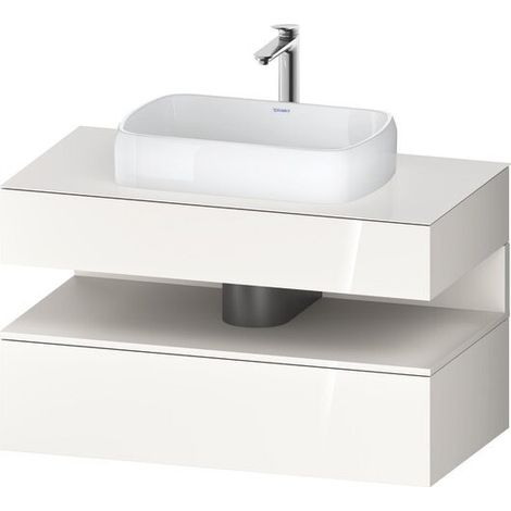 DURAVIT QA4731084220000 QAT KWTU WH Angle 1000x550x600 Blanc brillant