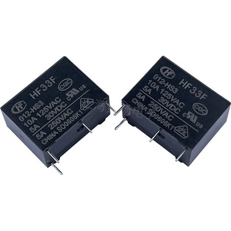 Xiamen Hongfa HF33F/024-HS3 24V DC 5A Relay, new and original