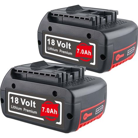 2X 7.0Ah für Bosch GBA 18V Ersatzakku Professional GSR GSB BAT618 BAT609 BAT620 (1/5)