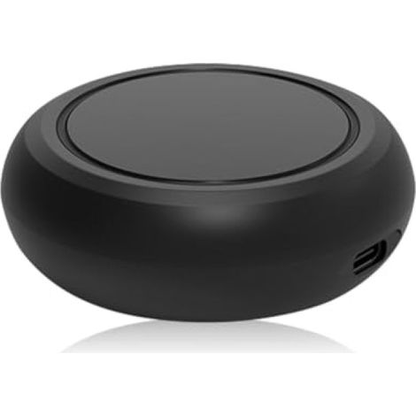 Télécommande universelle WiFi infrarouge - Commande vocale via application avec apprentissage infrarouge 38K pour climatiseur, télévision et appareils domotiques (ABS noir) (1/5)