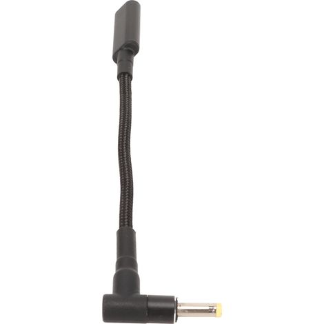 Câble de charge pour ordinateur portable avec adaptateur secteur USB-C 100 W, doté d'une puce intelligente PD intégrée et d'un port CC de 4,0 x 1,7 pouces. (1/5)