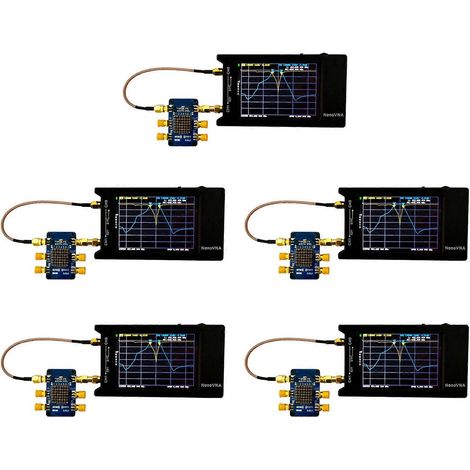 Kit de carte de test NanoVNA 5X, carte de démonstration pour analyseur de réseau vectoriel (VNA), carte de test pour analyseur de réseau vectoriel (1/5)