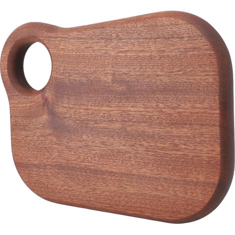 Mini-Multifunktionstablett aus Ebenholz, kleines Obstschneidebrett für die heimische Küche, kompakte Größe (1/5)