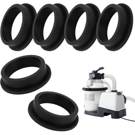 BUNTHAUS 6 Pièces Rondelles en Caoutchouc pour Pompe à Sable, Joints Toriques pour Piscine,Joints Toriques de Rechange pour Piscine,Compatible avec Intex 11228 (1/5)