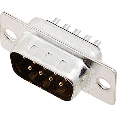 encitech DM09-SP 2101-0200-01 D-SUB Stiftleiste 180 ° Polzahl: 9 Lötkelch 1 St. Tray (1/3)