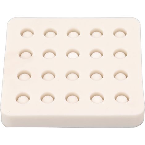 Moule en silicone pour l'élevage de reines abeilles (20 alvéoles), moule à cire d'abeille, alvéole pour l'apiculture et le jardin. (1/5)