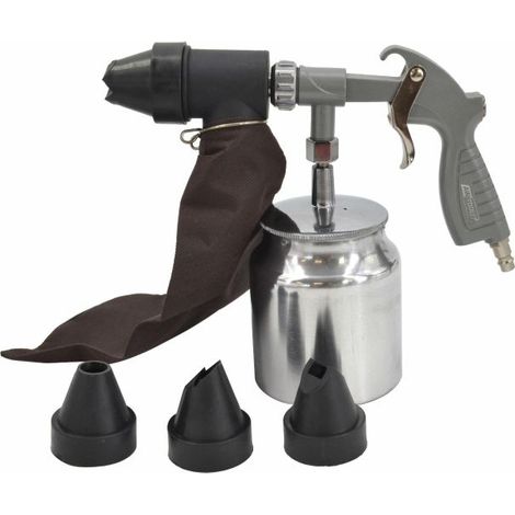 Awtools Sandstrahlpistole mit Auffangbehälter