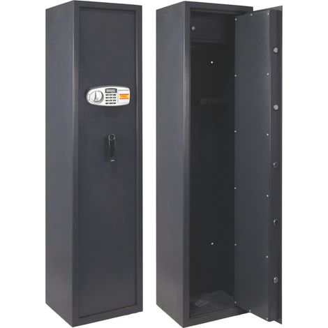 Top Security Armadio Portafucili Elettronico 7 Posti Mm 400 x 280X1480 H