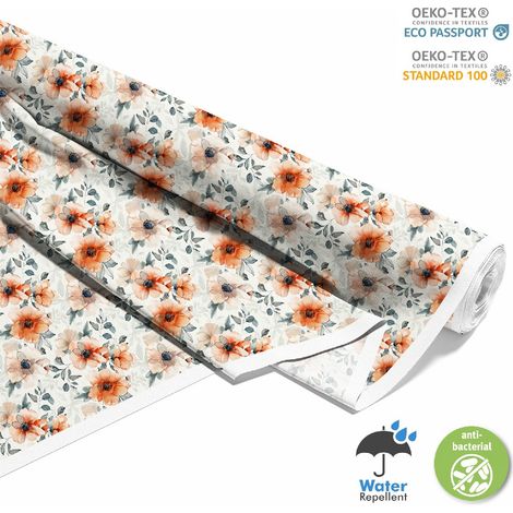 TESSUTI DECORATIVI PER ESTERNI OXFORD - Motivo Fiori I DX5117 (1/5)