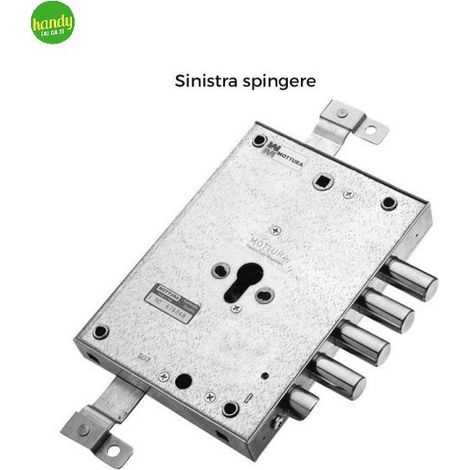 Serratura Mottura Triplice Cilindro Europeo E73 SX (1/3)