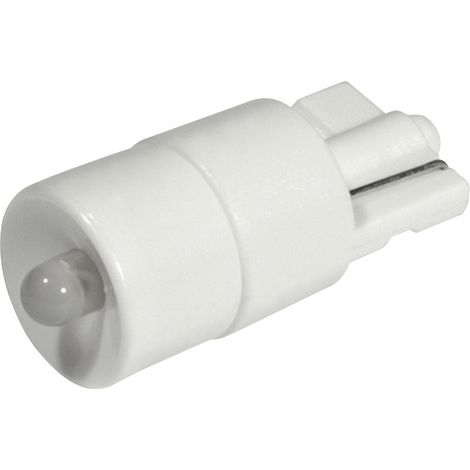 CML 1511B25W3 LED-Signalleuchte Kaltweiß W2.1x9.5d 12 V/DC, 12 V/AC 1800 mcd