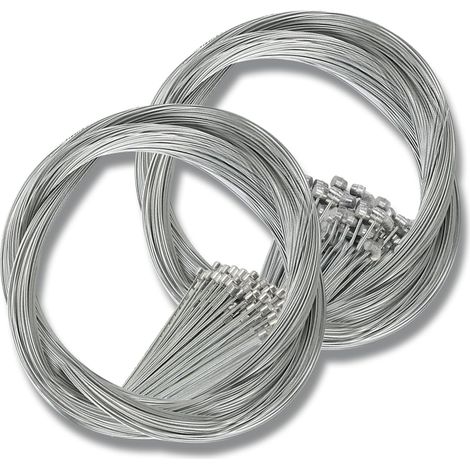 Lot de câbles de frein pour vélo - pièces - m - câbles de frein - m - Universel - Câble intérieur de frein - Câble de frein pour vélo VTT (1/5)