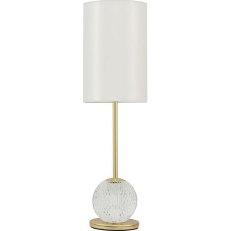 [NEUWERTIG] B-Ware Nova Luce Tischleuchte Tischlampe BRILLE LED Gold Neutralweiß Leuchte Lampe 8,8W (1/2)