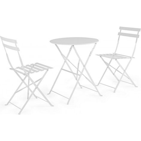 Set per Esterno Bizzotto Wissant Bianco - 3PZ - 803546 (1/5)