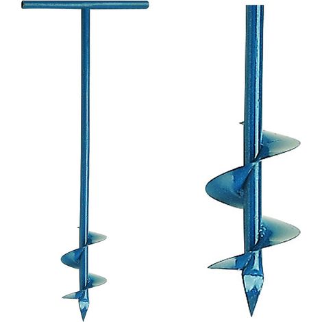 TRIVELLA A MANO ø15CM H95cm - CAVABUCHE - IN ACCIAIO VERNICIATO