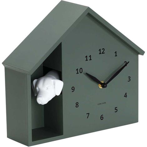 Horloge à poser Peeking Doggy (1/4)