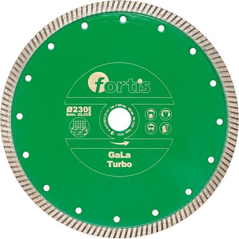 Diamant-Trennscheibe GaLa Turbo Ø 125 mm mit Turbosegment 10 mm Bohrung 22,2 mm (1/2)