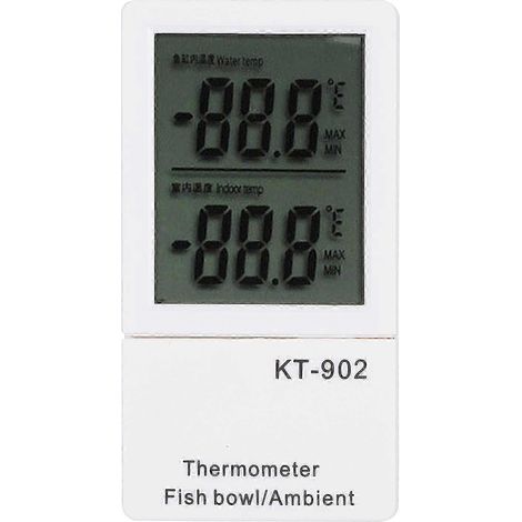 Thermomètre numérique LED pour aquarium, surveillance de haute précision de la température des aquariums intérieurs (1/5)