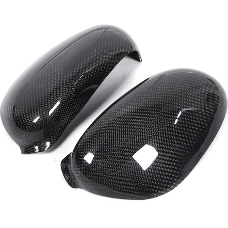 Coque de rétroviseur extérieur en fibre de carbone compatible avec Porsche Carrera/Boxster/Cayman/996/911/986 (1/5)