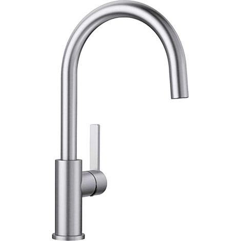 Einhebel-spültischmischer aus gebürstetem edelstahl - Blanco - 523120