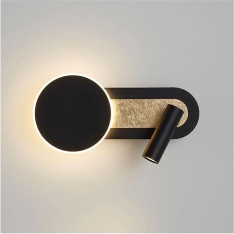 Applique murale minimaliste moderne en acrylique, applique LED, idéale pour les chambres, les tables de chevet et autres endroits. (1/5)
