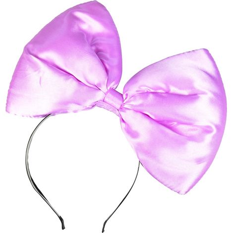 Diadema de ratón con pajarita rosa