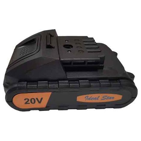 Batteria di Ricambio per Martello Perforatore Ideal Star 20V 1,5 Ah (1/2)