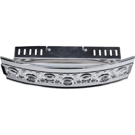Applique Murale LED et Plafonnier en Métal et Verre Chrome 35 cm pour Salon et Couloir - PANGIVO (1/3)