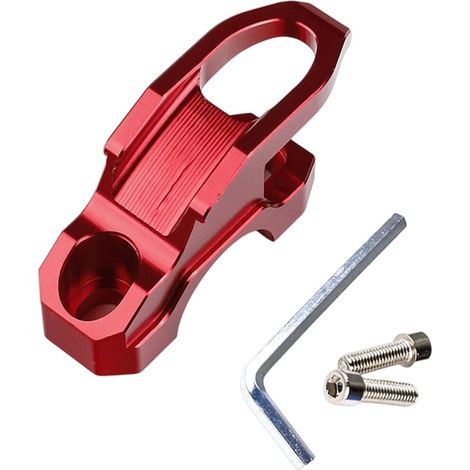 Crochet de serrage en aluminium pour casque de moto monté sur guidon Accessoires modifiés (1/5)