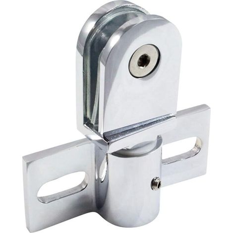 charnière pivotante pour porte de douche en verre (1/5)