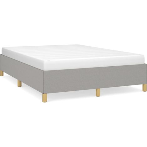 Maison Exclusive - Giroletto senza Materasso Grigio Chiaro 140x190 cm Tessuto