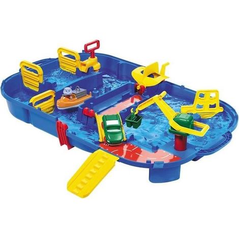 Circuit aquatique Lock Box – 25 accessoires – Système imperméable – Jeu d'eau ludique et pédagogique pour enfants à partir de 3 ans – Aquaplay (1/5)