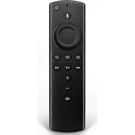 Ergonomische Sprachfernbedienung für Fire TV Stick, komfortables Design, fortschrittliche Sprachfunktionen, intelligenter Controller mit Sprachsteuerung, präzise und reaktionsschnell, Streaming-kompat (1/5)